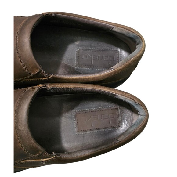 Dansko Wynn Clogs Mens Size US 11.5- 12 Brown Leather Shoes Slip-Resistant EU 45 main image 6
